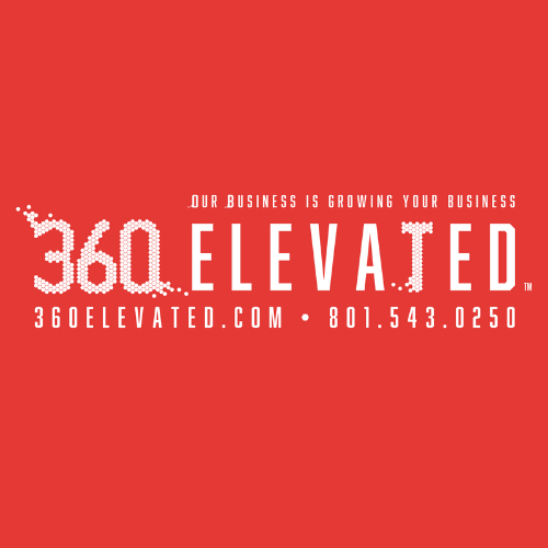 360 ELEVATED® Marketing. Advertising. and Public Relations Logo