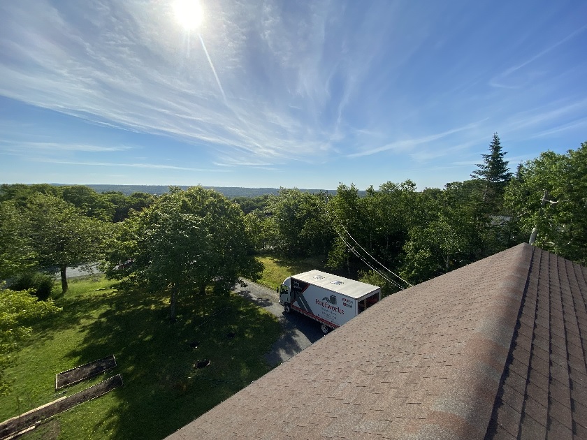 views from the top! Roofworks Roofing & Solar Bedford (902)219-1535