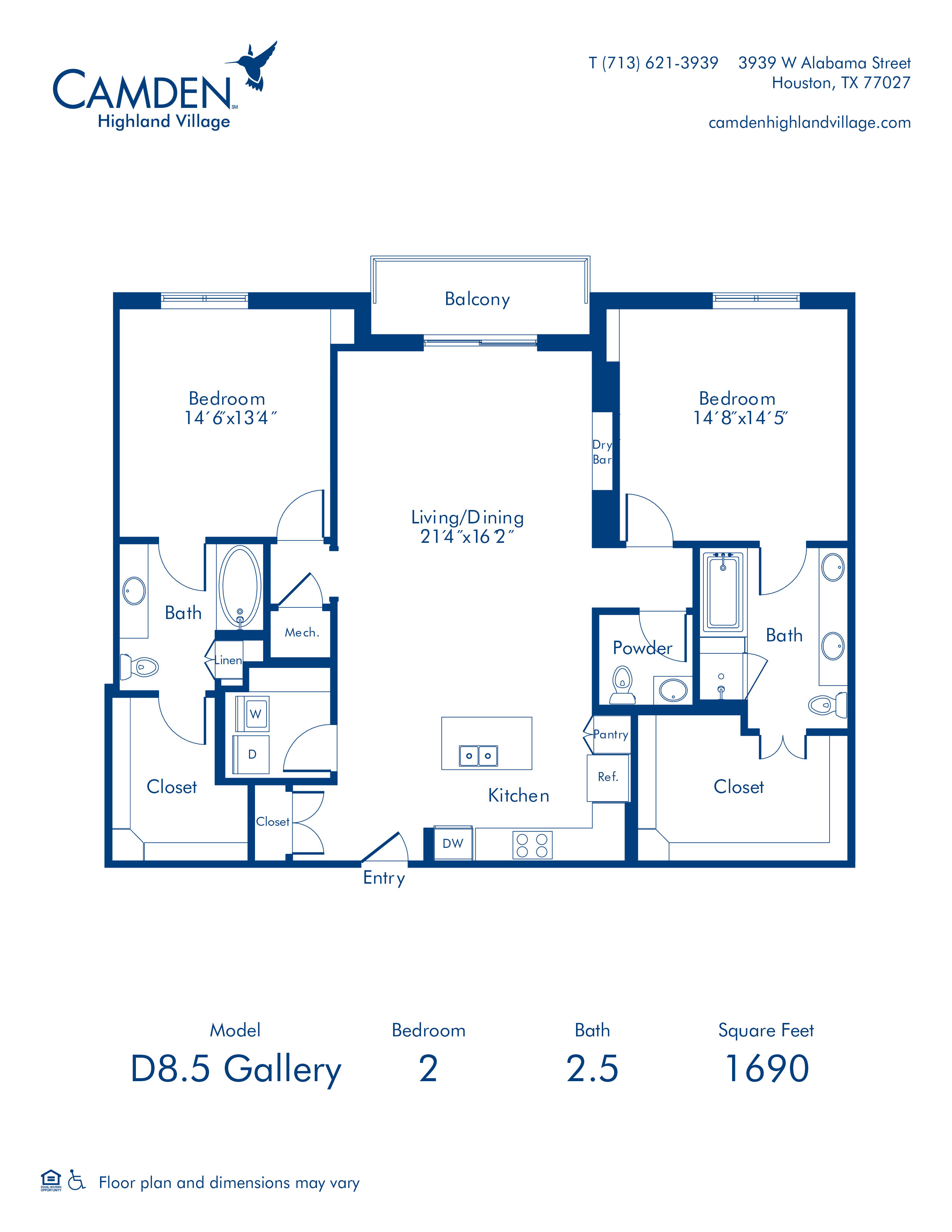 Camden Highland Village Apartments and Townhomes Photo