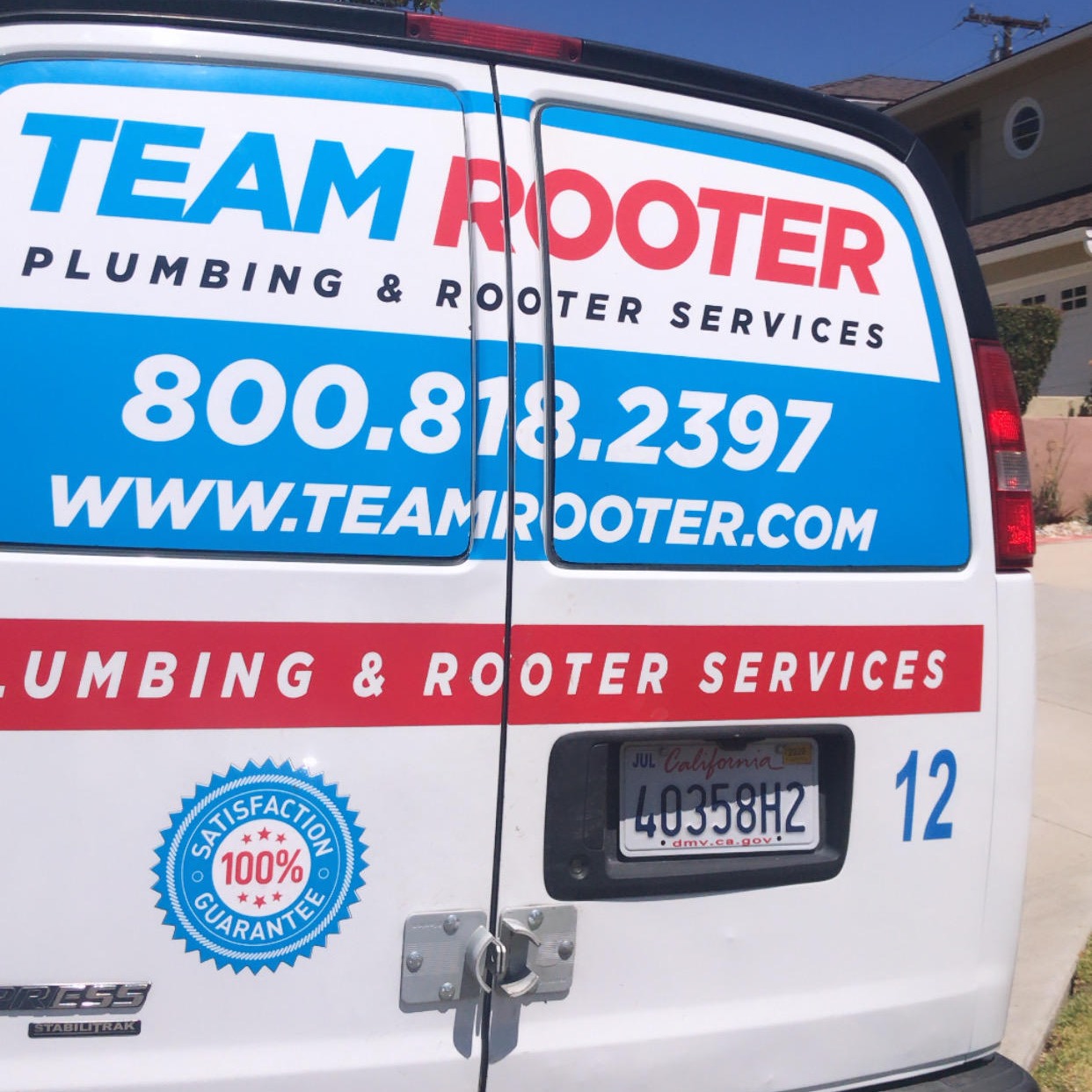 No job is too big or small, Call Team Rooter.