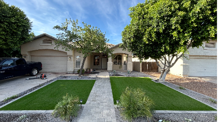 Turf and Pavers