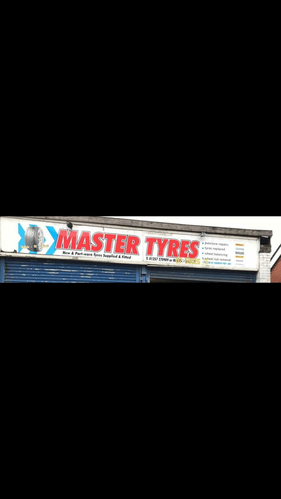 Master Tyres Chorley Ltd Chorley 07856 026125