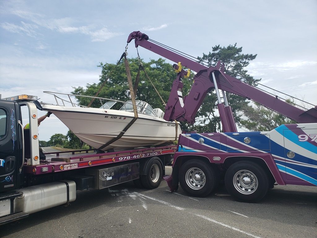 Stuck on the side of the road? Call for a tow!