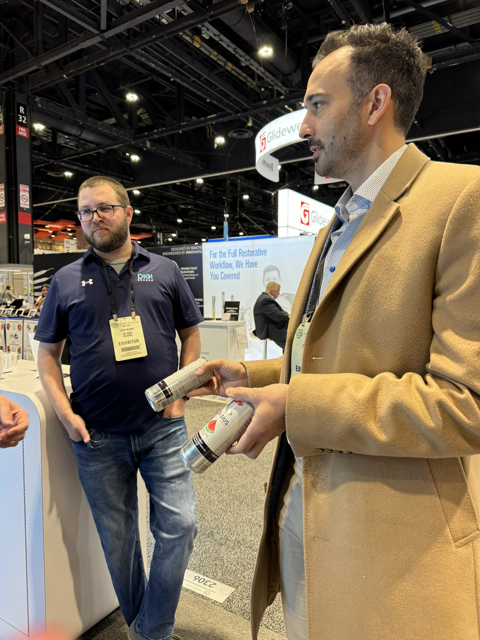 The DIGI Search booth at the 2025 Chicago Midwinter Meeting