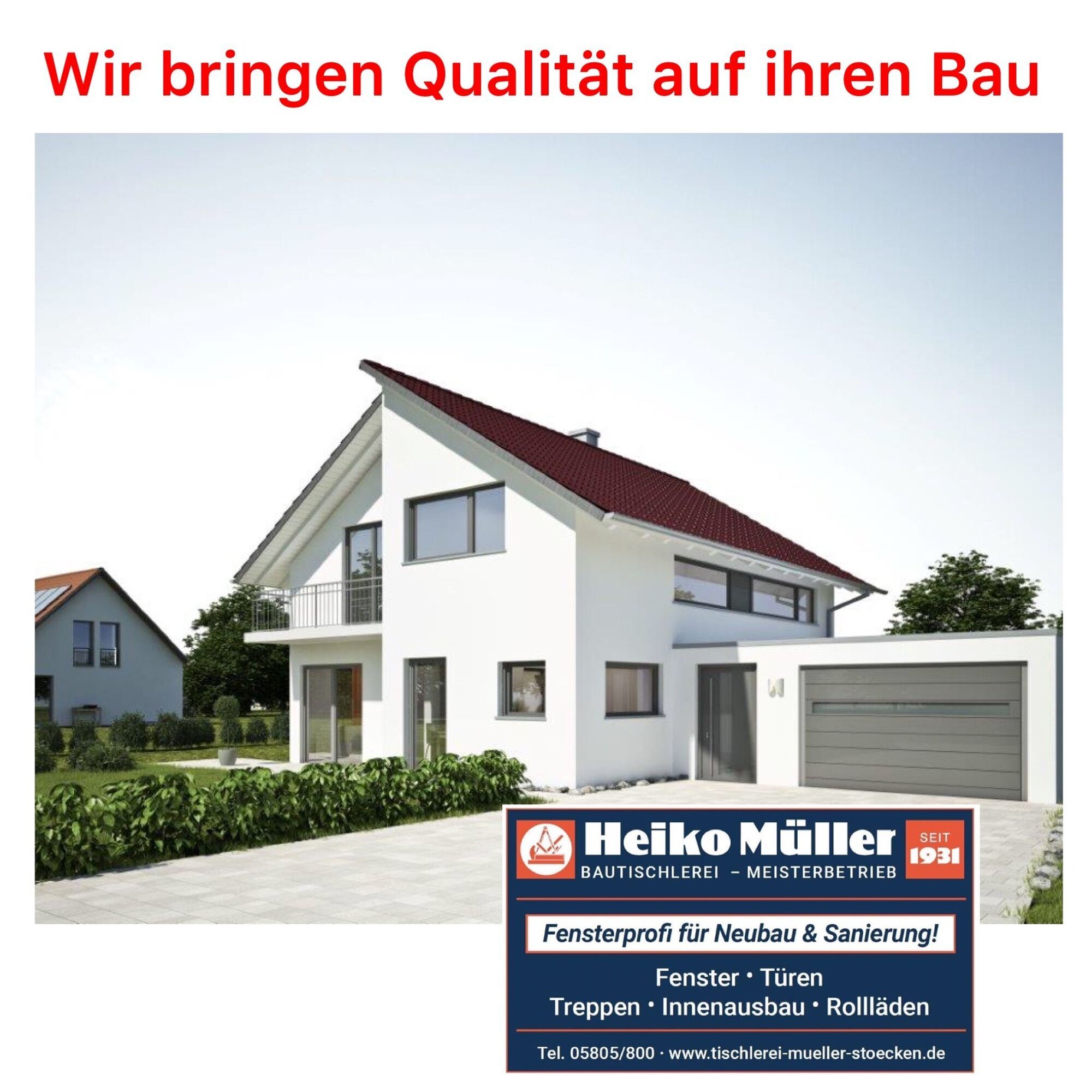 Fenster-& Haustürprofi-Tischlerei Heiko Müller GmbH, Rätzlinger Straße 3 in Oetzen