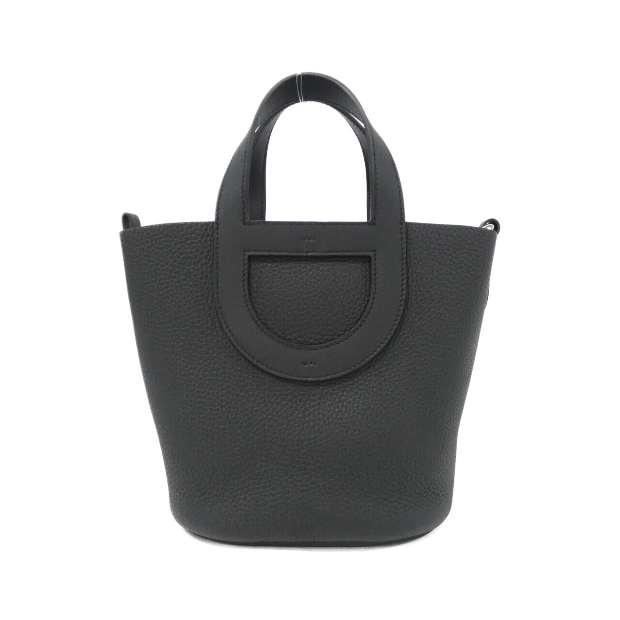 エルメス イン ザ ループ 18cm 084274CK トリヨンクレマンス/スイフト BLACK+BLACK シルバー金具 W刻印