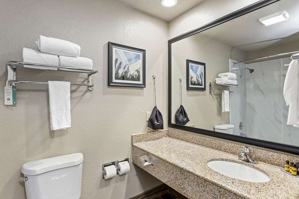 King Woodview Guest Bathroom.