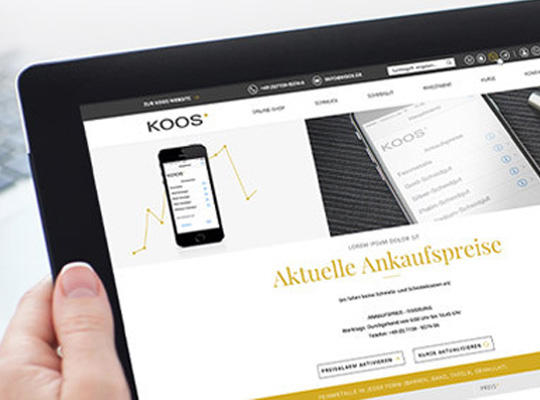 KOOS Edelmetalle GmbH, Steinbeisstraße 1 in Renningen