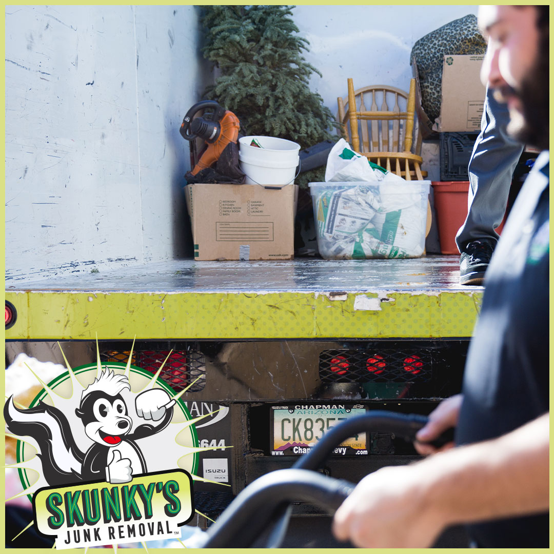 Skunky's Junk Removal delivers reliable Junk Removal Tempe solutions for homes and businesses. Our team specializes in junk removal services Tempe, including fast house clean out Tempe and thorough clean out services Tempe. Whether you need help with clutter, renovation debris, or a full estate clean out Tempe, we handle every job efficiently, leaving your space clean, organized, and stress-free.