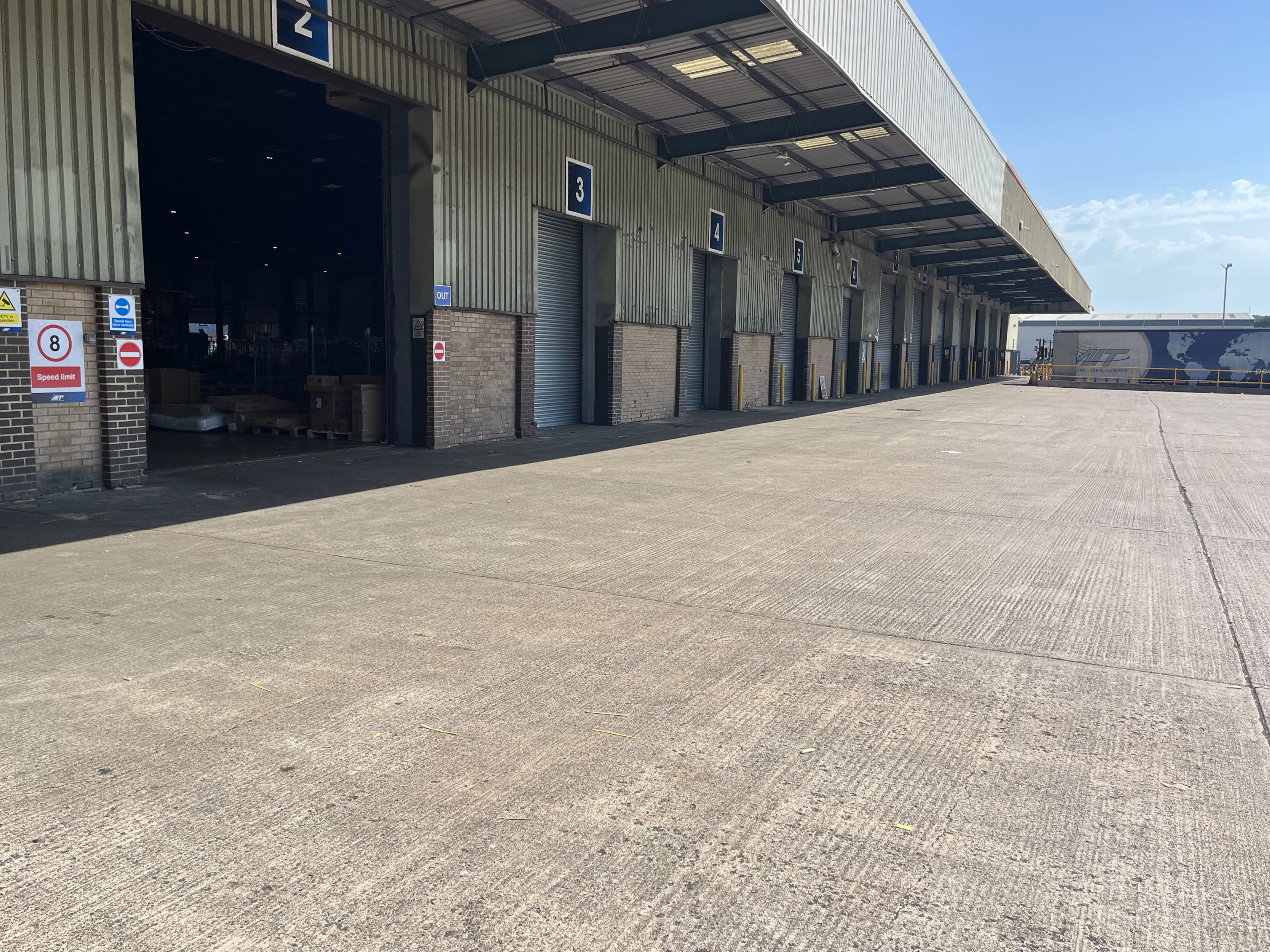 AIT Home Delivery - Brackmills Loading Area