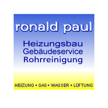 Logo Ronald Paul Heizungsbau, Gebäudeservice, Rohrreinigung