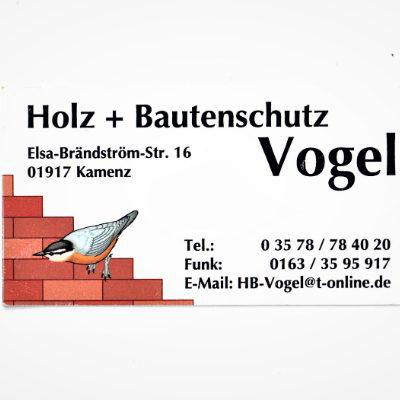 André Vogel Holz- und Bautenschutz in Kamenz - Logo