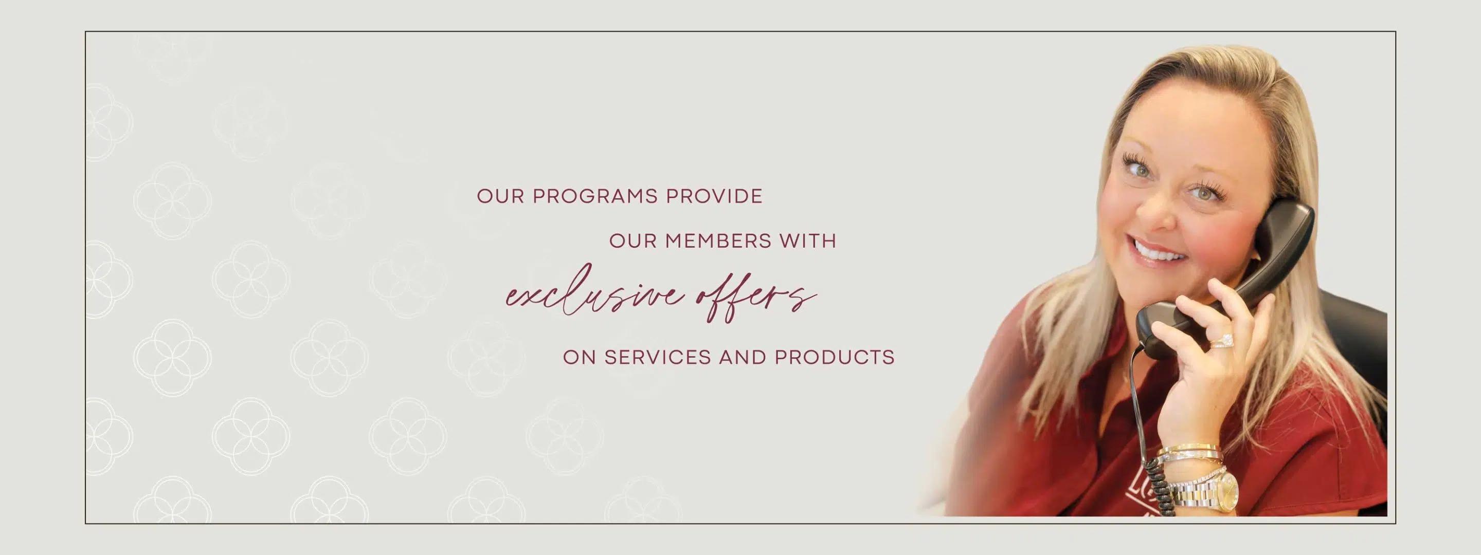 Are you ready for exclusive access?
The Look Skin Tribe is a membership-based program providing exclusive offers on our most sought-after products and services. Simply stop into the office to sign up.