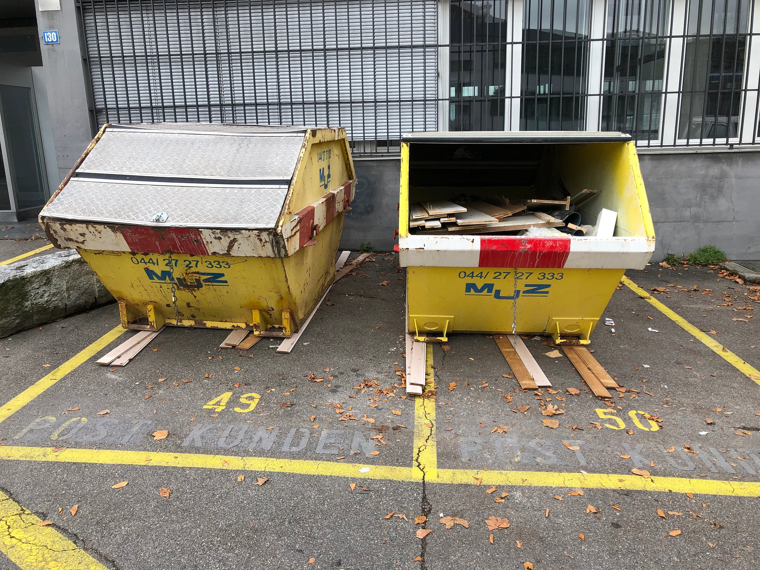 Muldenzentrale AG, Affolternstrasse 177 in Zürich