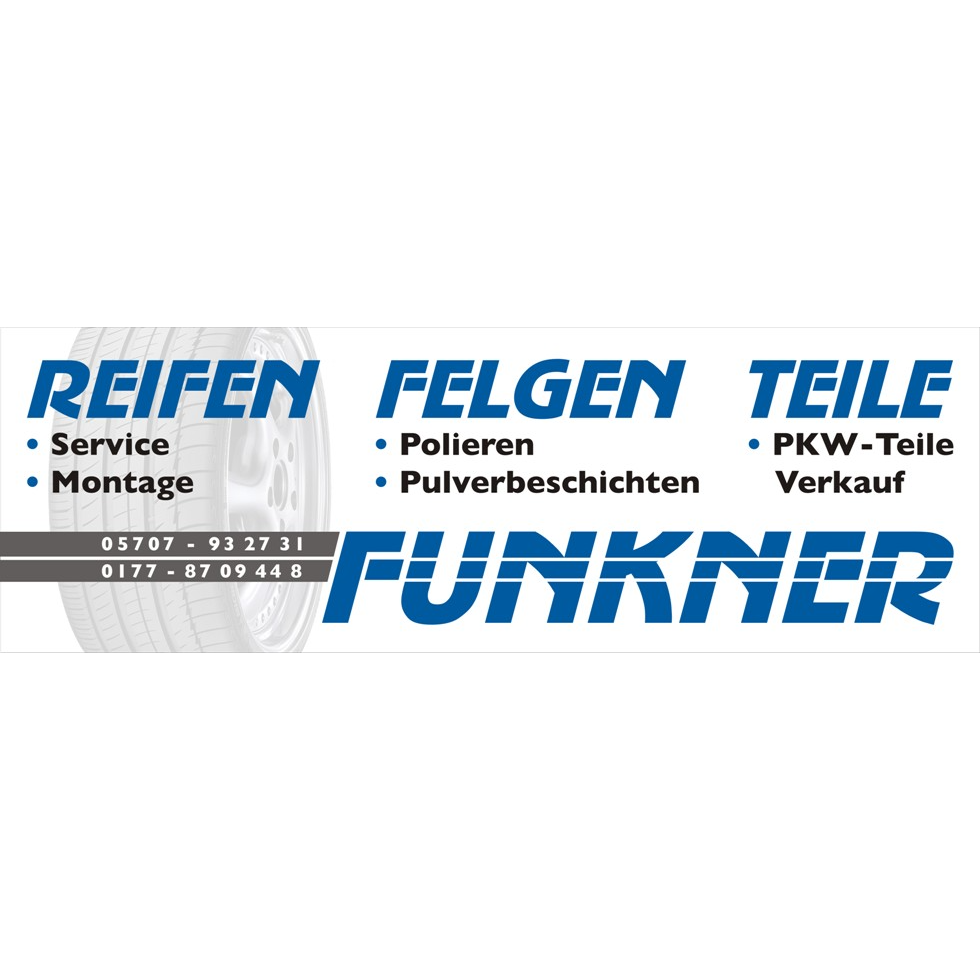 Logo Felgen-Reifen, Kfz-Service Funkner
