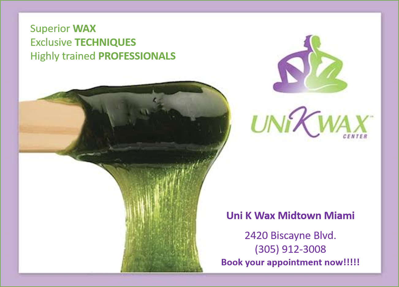 unik wax gainesville fl