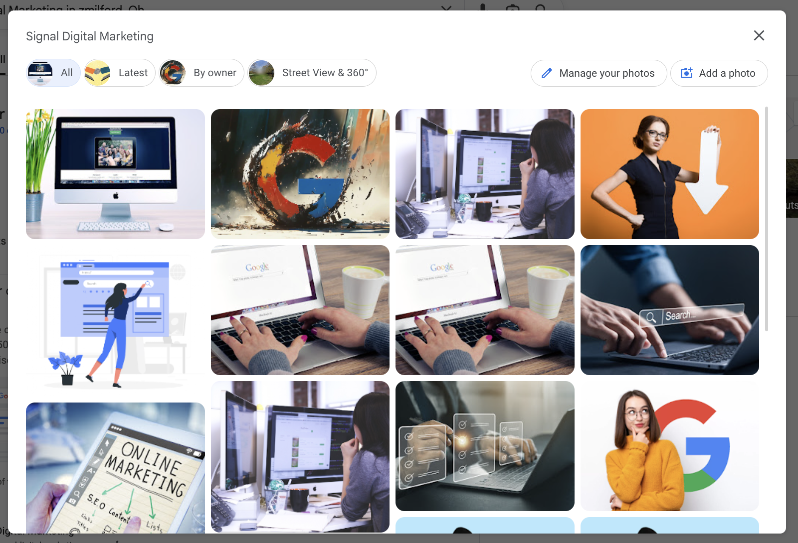 Photos on your Google Business Profile can make a bigger impact than most businesses realize, especially in competitive areas like Mason and Blue Ash. Photos from your smartphone are especially important because they have geotags that tell where the photo was taken. Google loves this! If your listing needs updated photos, reach out to us. We can help.