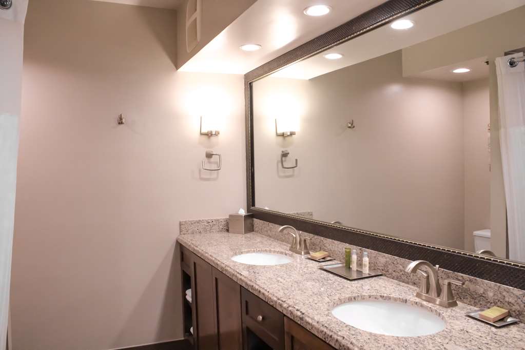 Guest room bath DoubleTree by Hilton Phoenix Mesa Mesa (480)833-5555