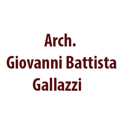 Gallazzi Arch. Giovanni Battista Logo