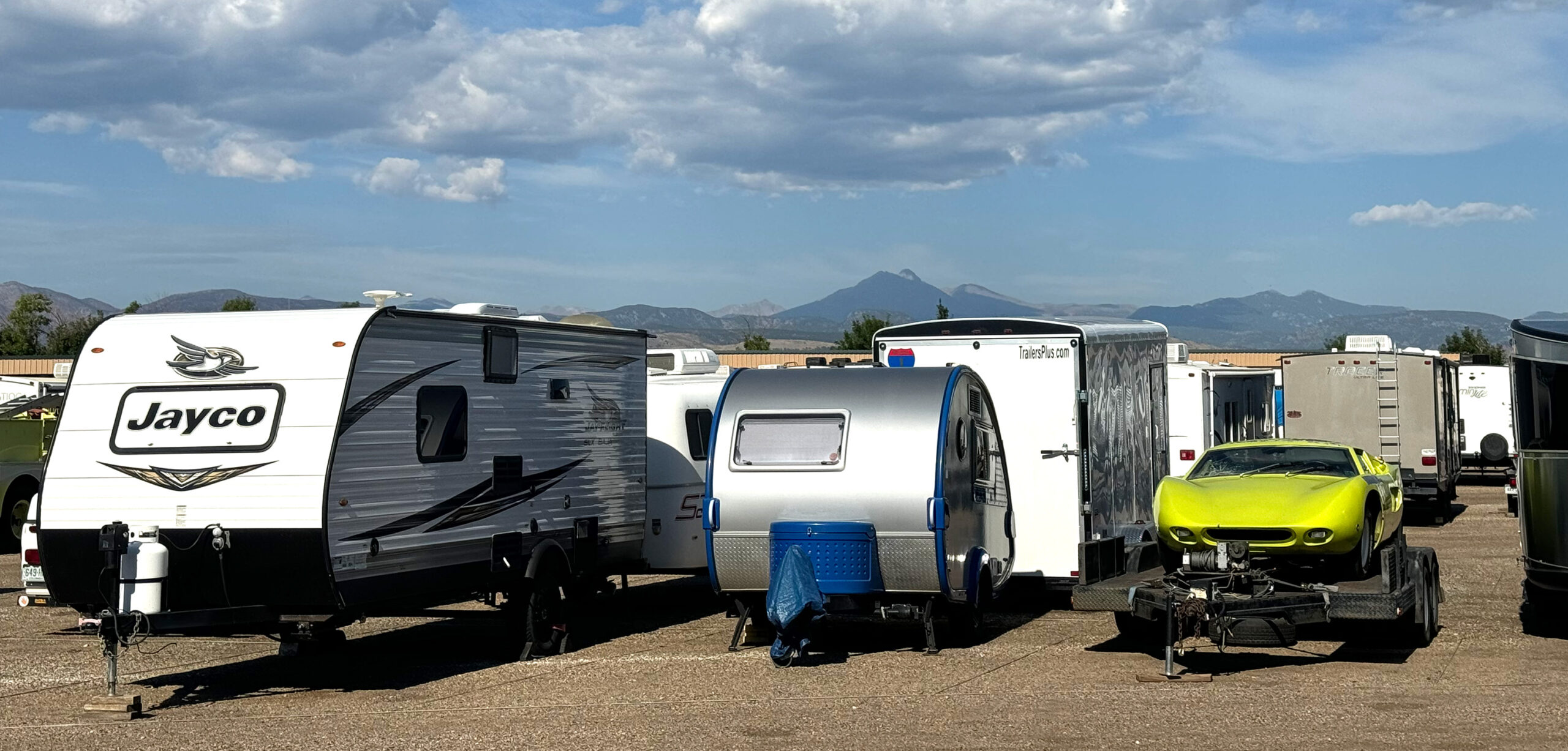 RV parking with dump station in Colorado