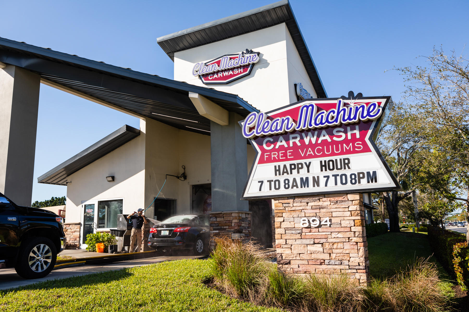 Clean Machine Car Wash Photo