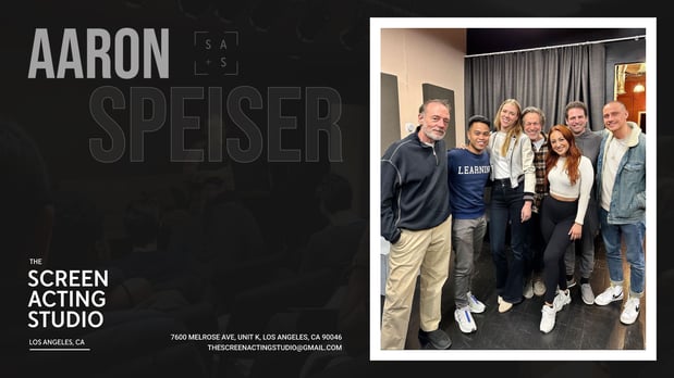 Images Aaron Speiser - The Screen Acting Studio