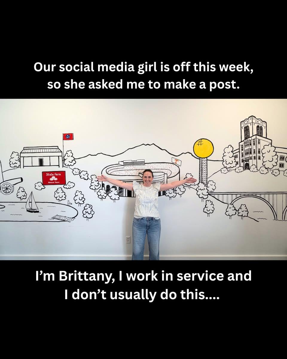 Our social media girls is off this week, but don’t worry I've got this.
