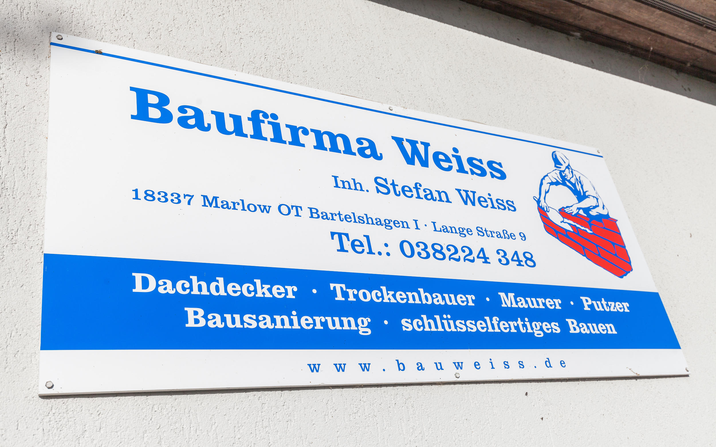 Baufirma Weiss Inh. Stefan Weiss, Lange Str. 9 in Marlow