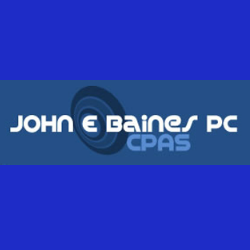 John E Baines, PC Logo