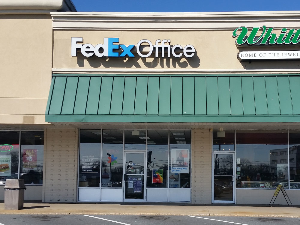 Exterior photo of FedEx Office location at 4721a Kirkwood Hwy\t Print quickly and easily in the self FedEx Office Print & Ship Center Wilmington (302)996-0264