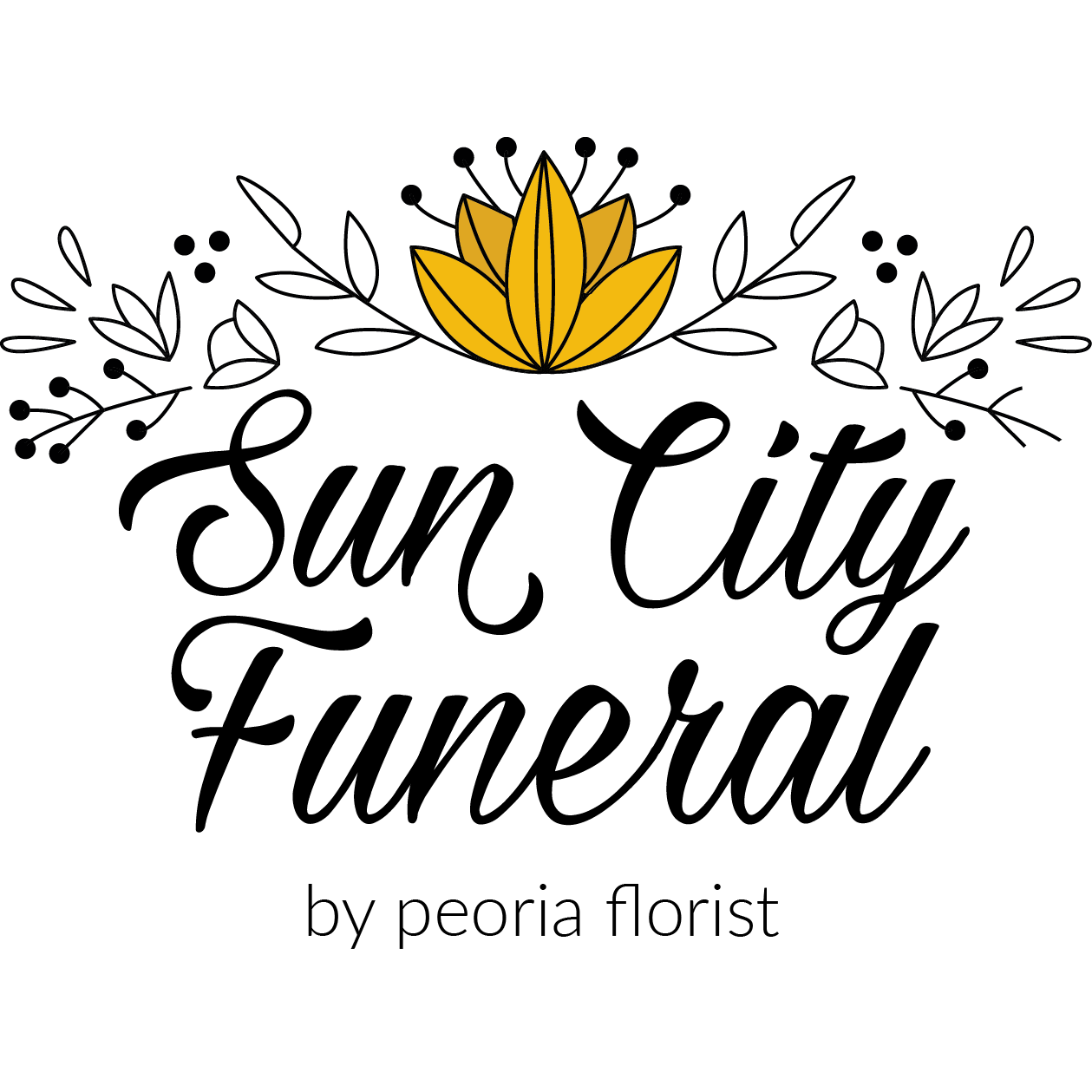 Sun City Funeral Florist Logo