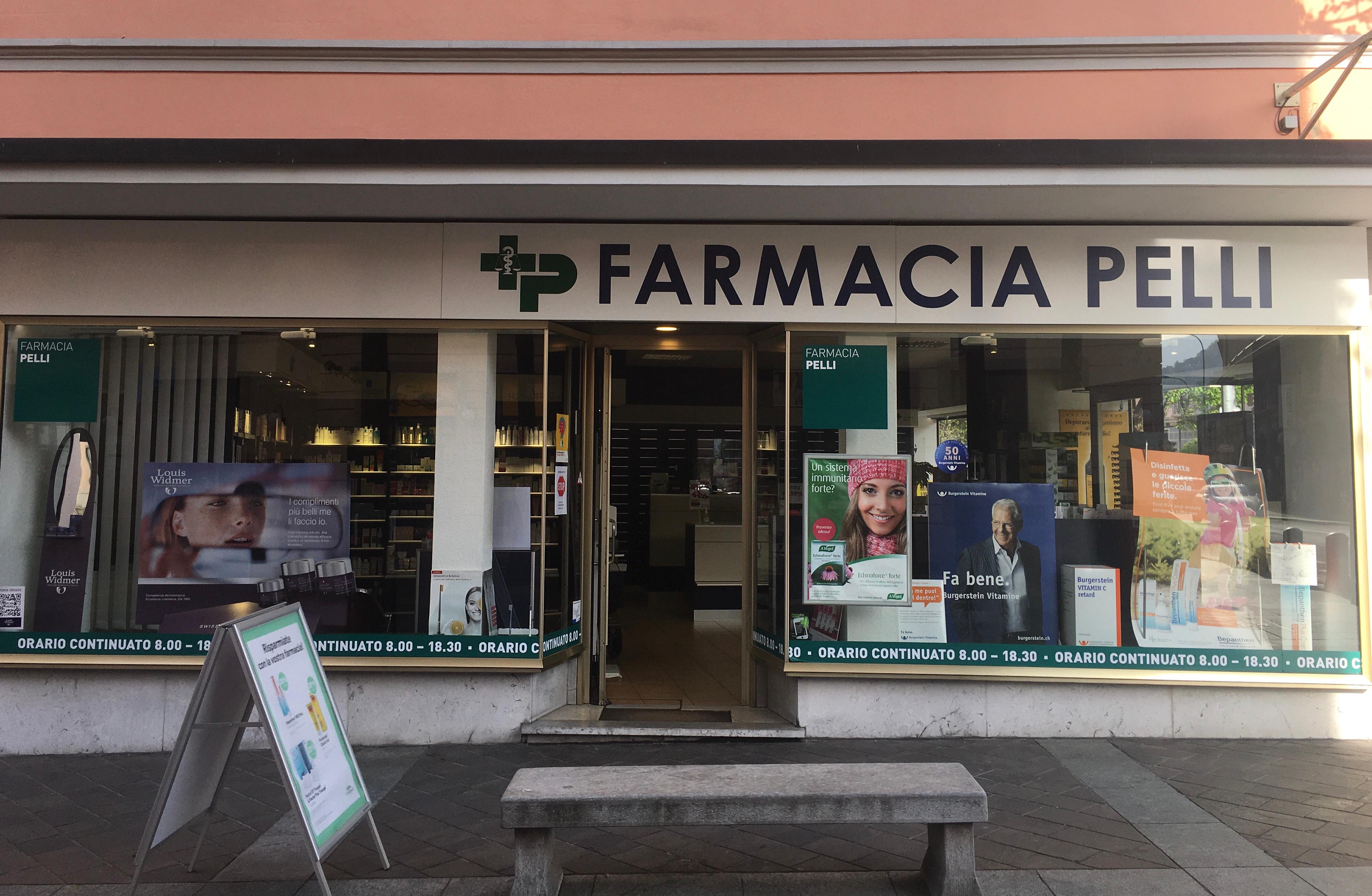 Farmacia Pelli SA, Via al Forte 3 in Lugano
