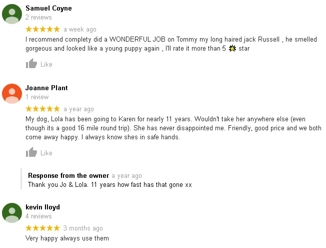 Images Karens Canine Cuts