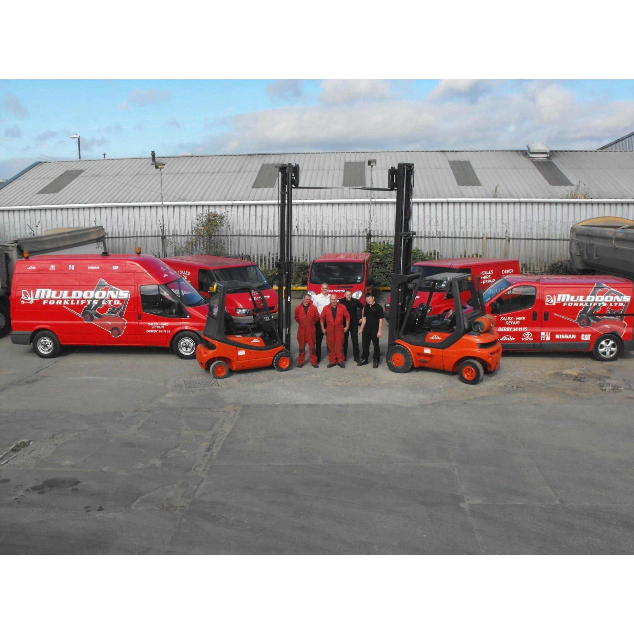 LOGO Muldoons Forklifts Ltd Derby 01332 341115