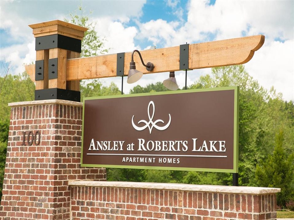 Front Entrance at Ansley at Roberts Lake, North Carolina