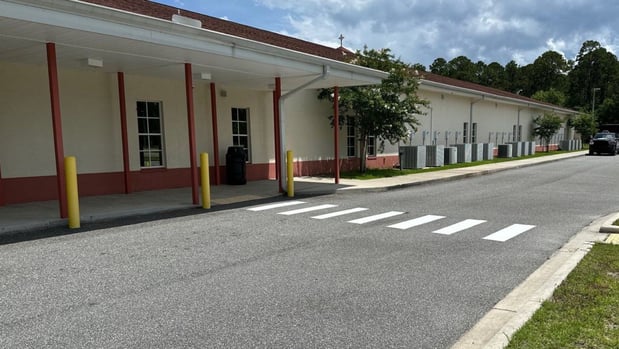 Images G-FORCE Parking Lot Striping of Jacksonville