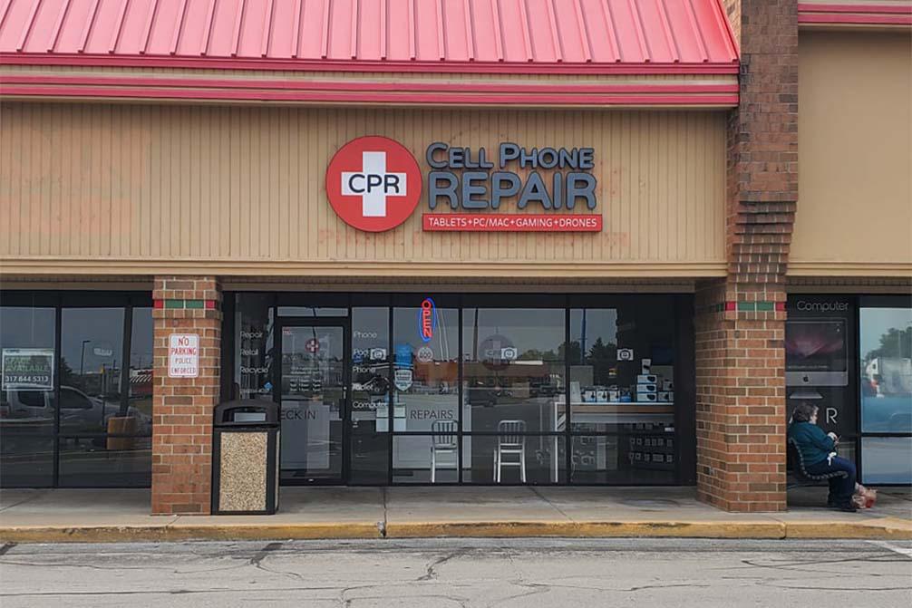 Storefront of CPR Cell Phone Repair Anderson IN