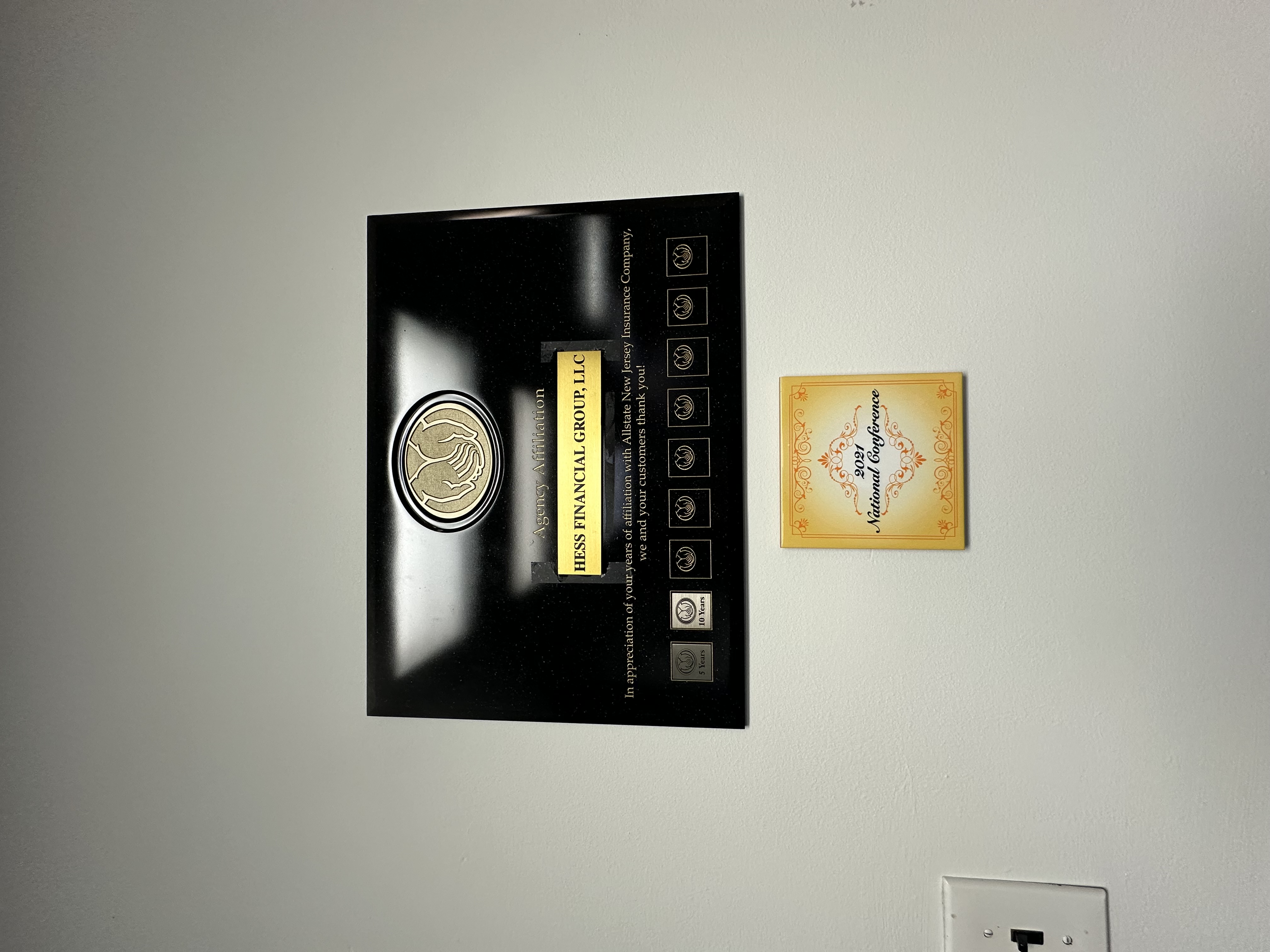 Agency 10+ year recognition