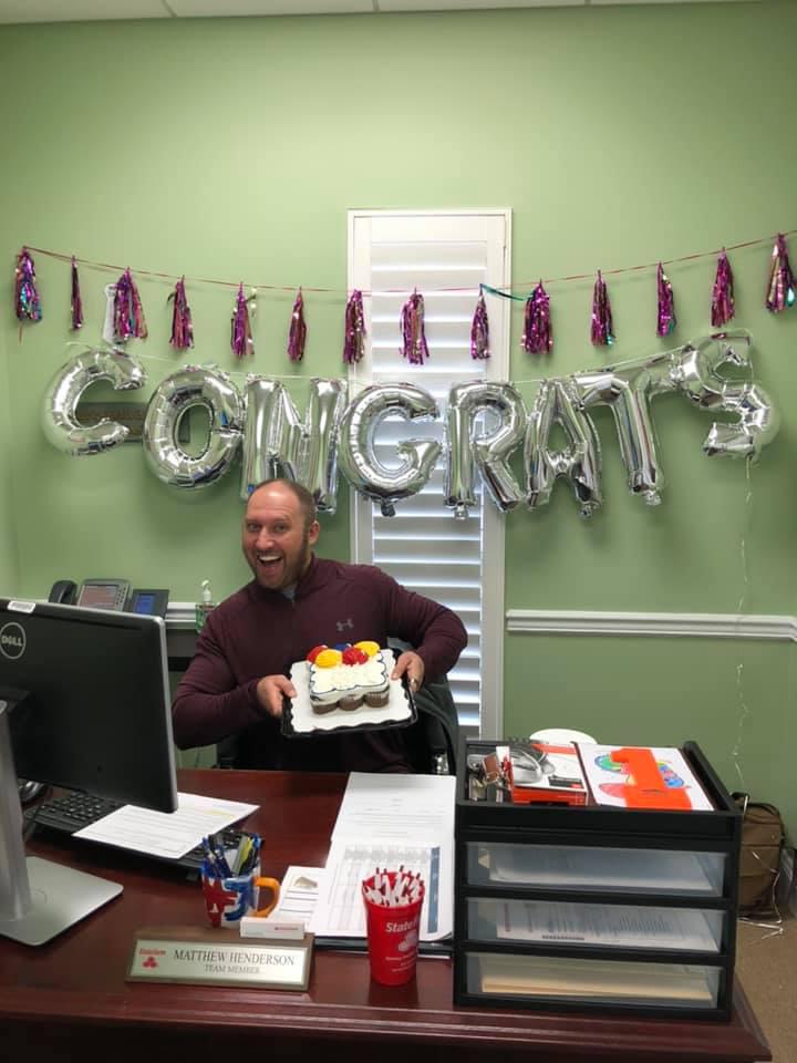 Congratulations to our awesome team member, Matthew! Zack Henderson - State Farm Insurance Agent Gardendale (205)285-9090