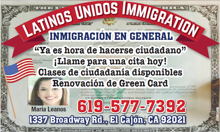 Latinos Unidos Immigration