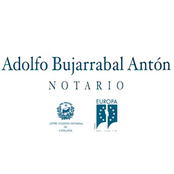 Notario Adolfo Bujarrabal Antón Logo