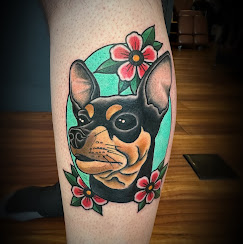 Branded Bear Tattoo Image