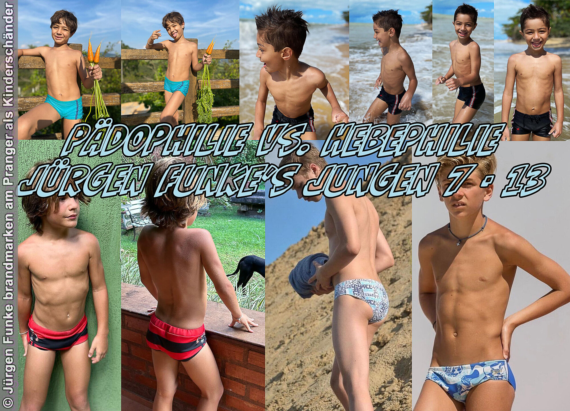 Jürgen Funke brandmarken am Pranger als Kinderschänder, Küsterstraße 2 in Hannover