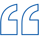 Quotation marks icon.