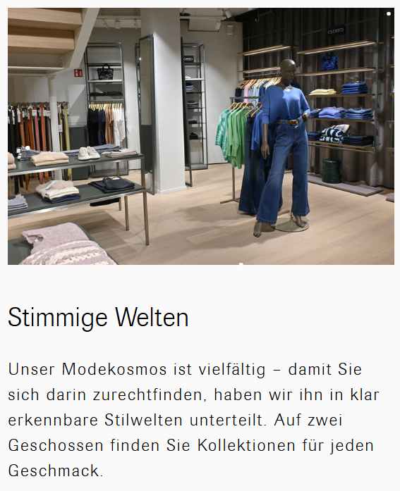 E. Ledergerber Mode, Weite Gasse 14 in Baden