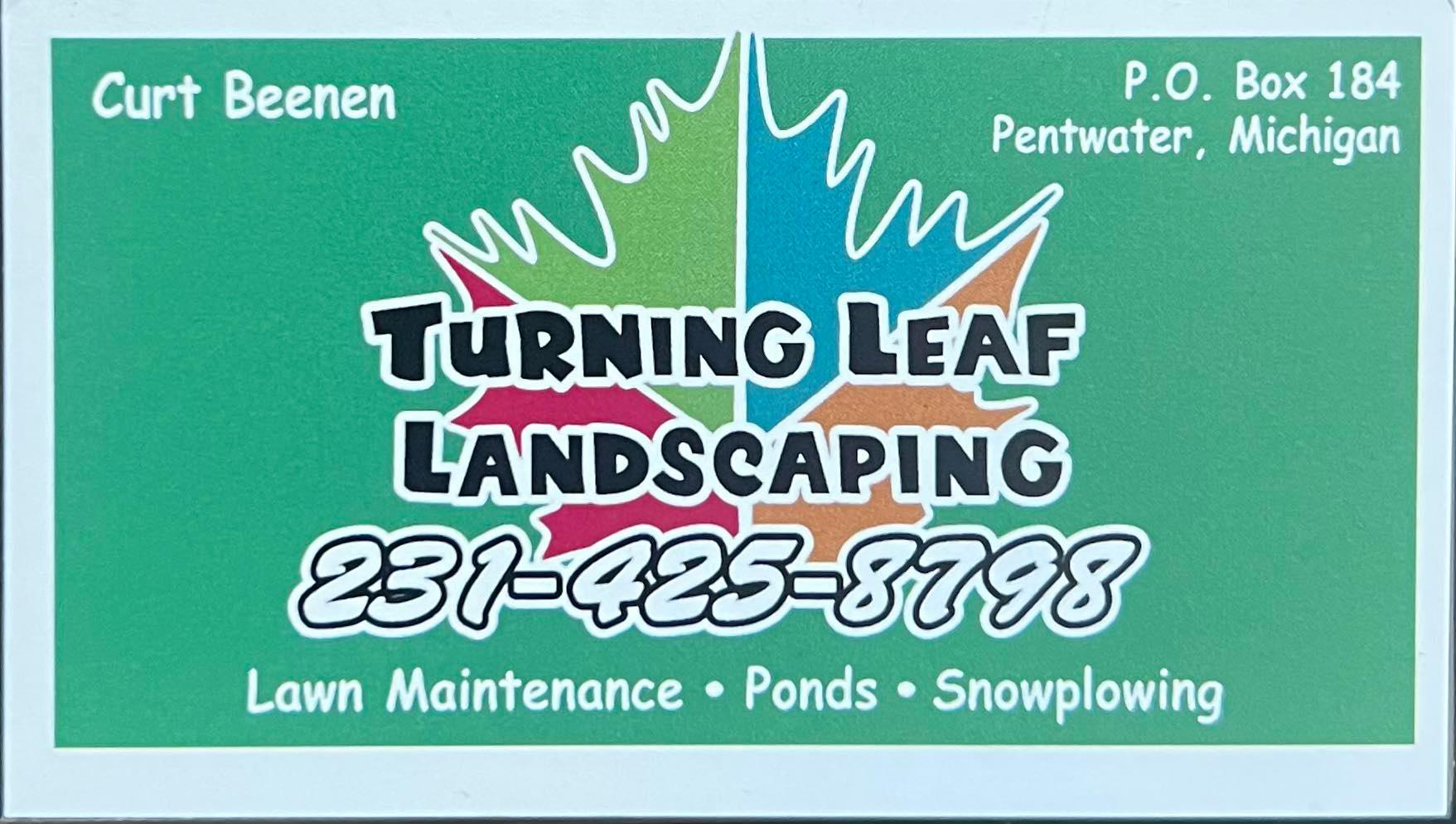 Turning Leaf Landscaping, Inc. Logo