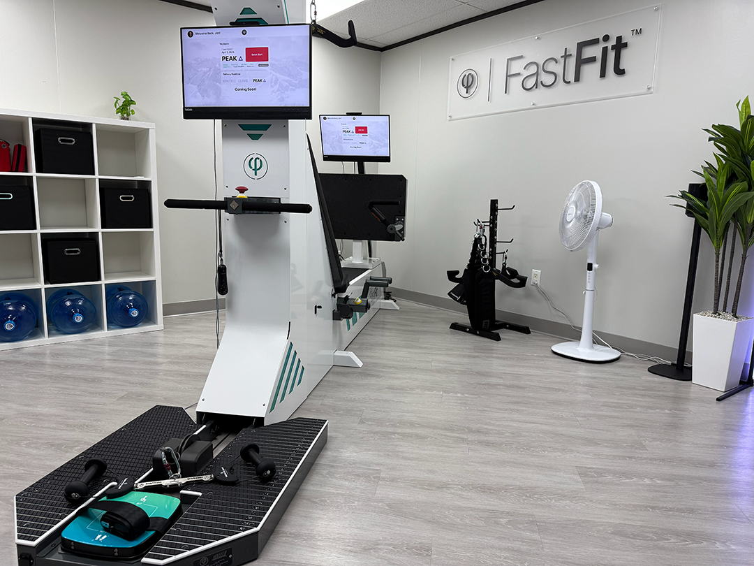 Interior of the Clear Lake FastFit Studio