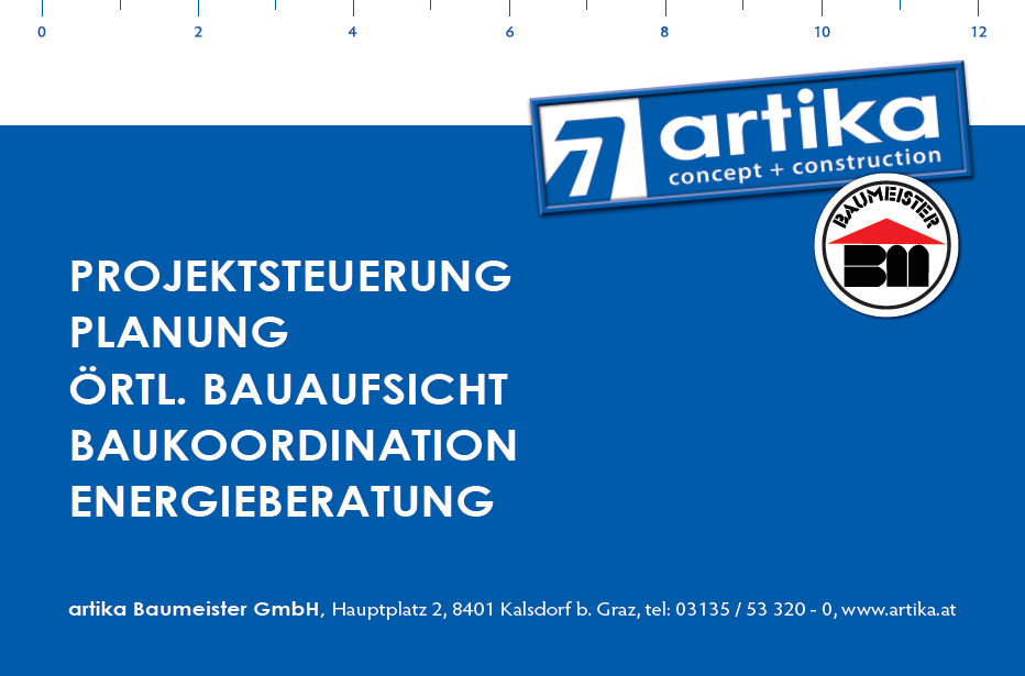 artika Baumeister GmbH, Hauptplatz 4 in Kalsdorf bei Graz