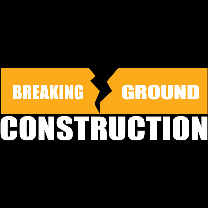 Breaking Ground Construction Logo