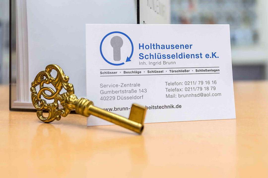 Holthausener Schlüsseldienst & Sicherheitstechnik, Gumbertstr. 143 in Düsseldorf